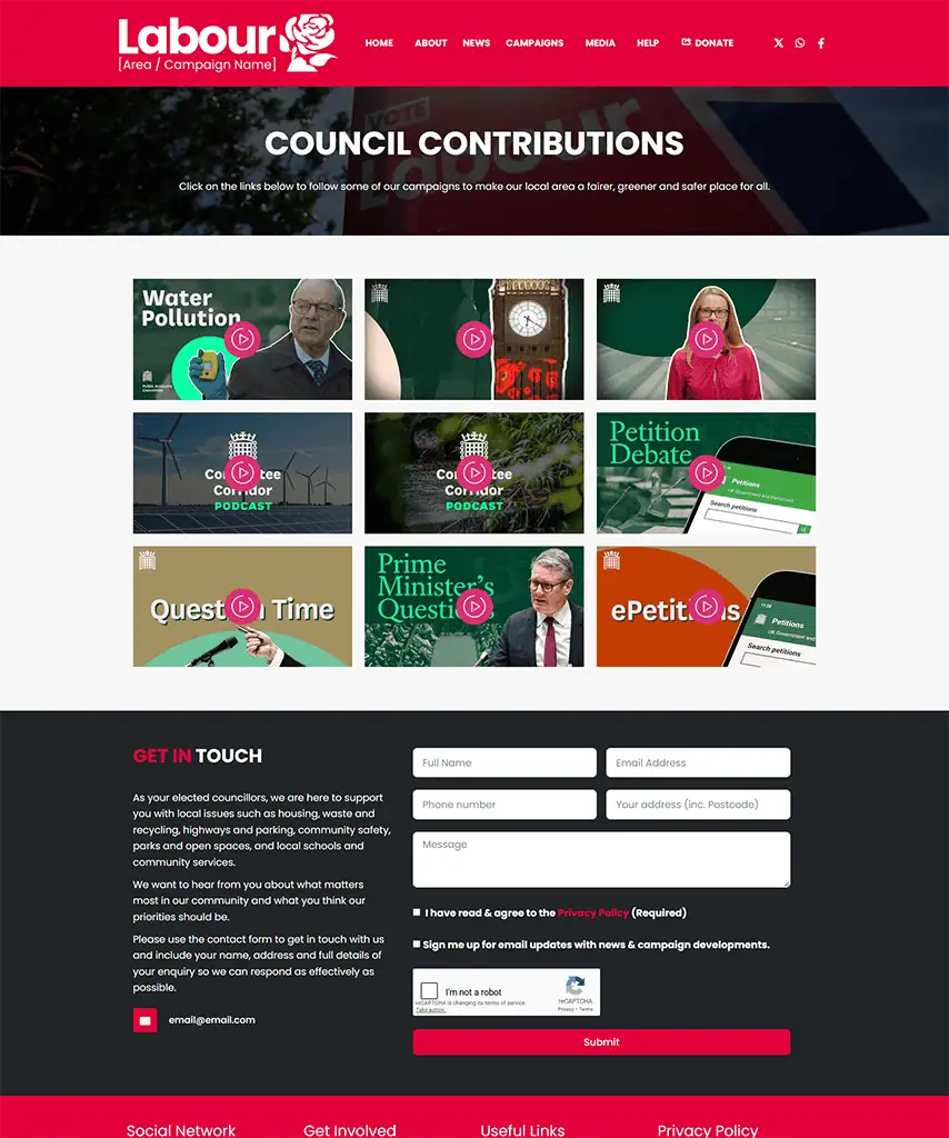 Council Contributions ↗